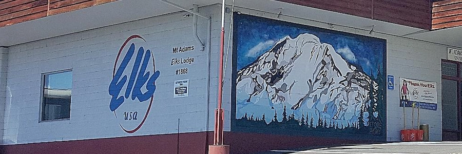 Mount Adams Elks Lodge Banner