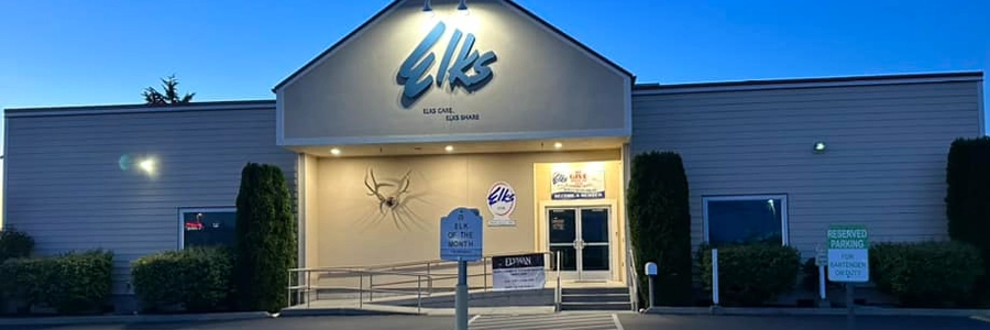 Mount Vernon Elks Lodge Banner