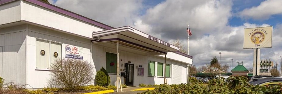 Olympia Elks Lodge Banner
